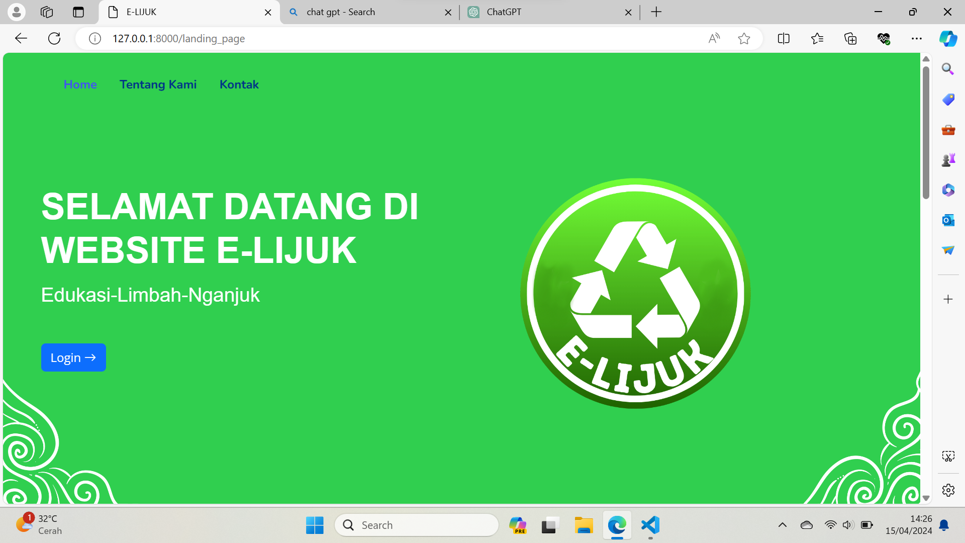Edukasi Limbah Nganjuk